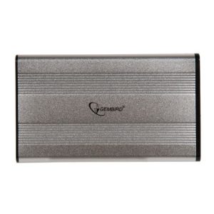 EE2-U2S-5-S КОНТЕЙНЕР (BOX) ДЛЯ HDD 2.5" SATA GEMBIRD, USB 2.0, СЕРЕБРИСТЫЙ