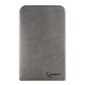 EE2-U2S-41 КОНТЕЙНЕР (BOX) ДЛЯ HDD 2.5" SATA GEMBIRD, USB 2.0, СЕРЕБРИСТЫЙ