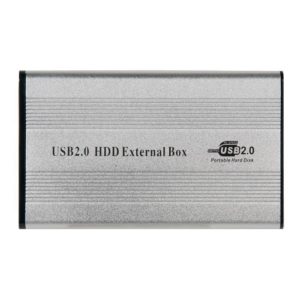 КОНТЕЙНЕР (BOX) ДЛЯ HDD 2.5" IDE .NOBRAND, USB 2.0, ЧЕРНЫЙ