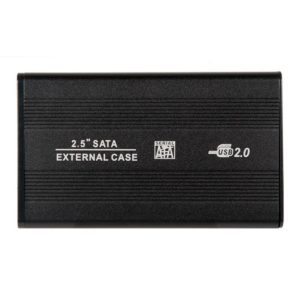 КОНТЕЙНЕР (BOX) ДЛЯ HDD 2.5" SATA .NOBRAND, USB 2.0, ЧЕРНЫЙ