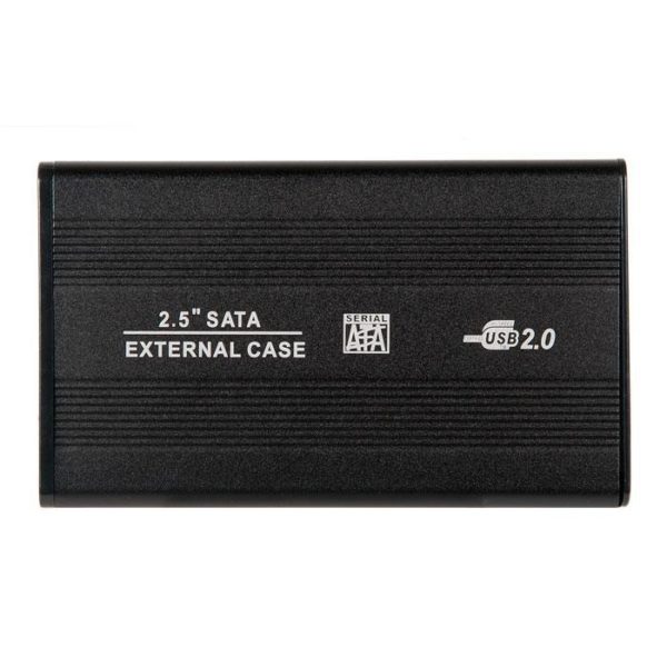 КОНТЕЙНЕР (BOX) ДЛЯ HDD 2.5"  SATA .NOBRAND, USB 2.0, ЧЕРНЫЙ