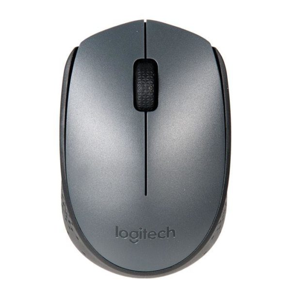 910-004642 МЫШЬ LOGITECH M170 USB, СЕРАЯ