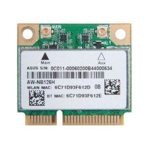 0C011-00060200 МОДУЛЬ WIFI AZWAVE AW-NB126H HALFCARD 802.11B/G/N/AC WLAN+BT4.0+HS
