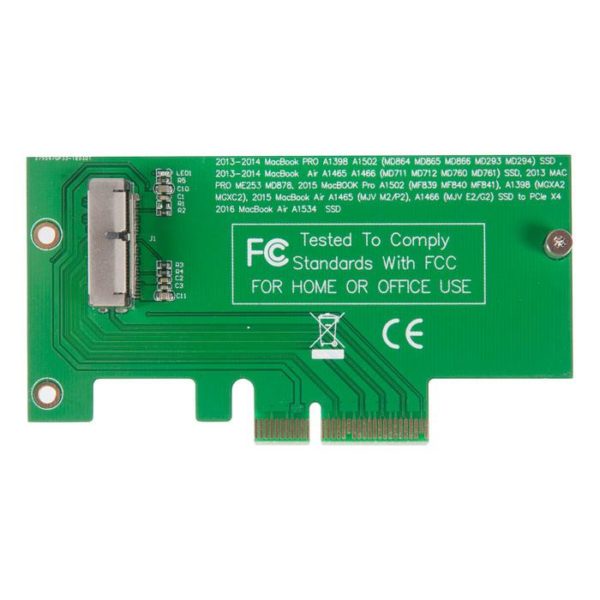 AIRSSD2013-17 АДАПТЕР-ПЕРЕХОДНИК PCI-E / SATA3 - IMAC / MACBOOK AIR MID 2013 - MID 2017