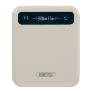 RPP-51 ВНЕШНИЙ АККУМУЛЯТОР REMAX PINO SERIES 2500MAH RPP-51, БЕЛЫЙ
