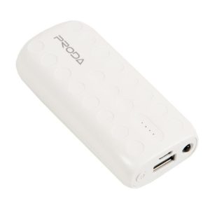 PPL-2 ВНЕШНИЙ АККУМУЛЯТОР PRODA LOVELY SERIES 5000MAH, БЕЛЫЙ
