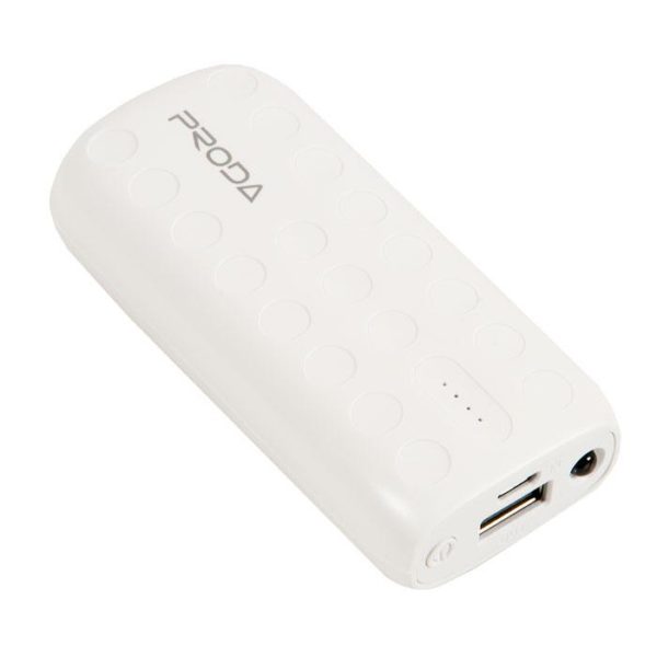 PPL-2 ВНЕШНИЙ АККУМУЛЯТОР PRODA LOVELY SERIES 5000MAH, БЕЛЫЙ