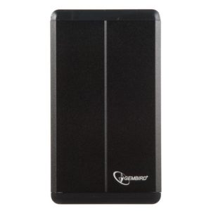 EE2-U3S-2 КОНТЕЙНЕР (BOX) ДЛЯ HDD 2.5" USB 3.0 GEMBIRD, SATA, ЧЕРНЫЙ